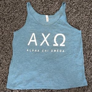 Bella Canvas AXO Alpha Chi Omega Tank
